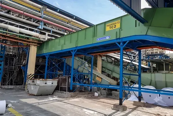 Esteira Transportadora para Resíduos Industriais